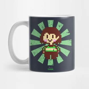 Chara Retro Japanese Undertale Mug